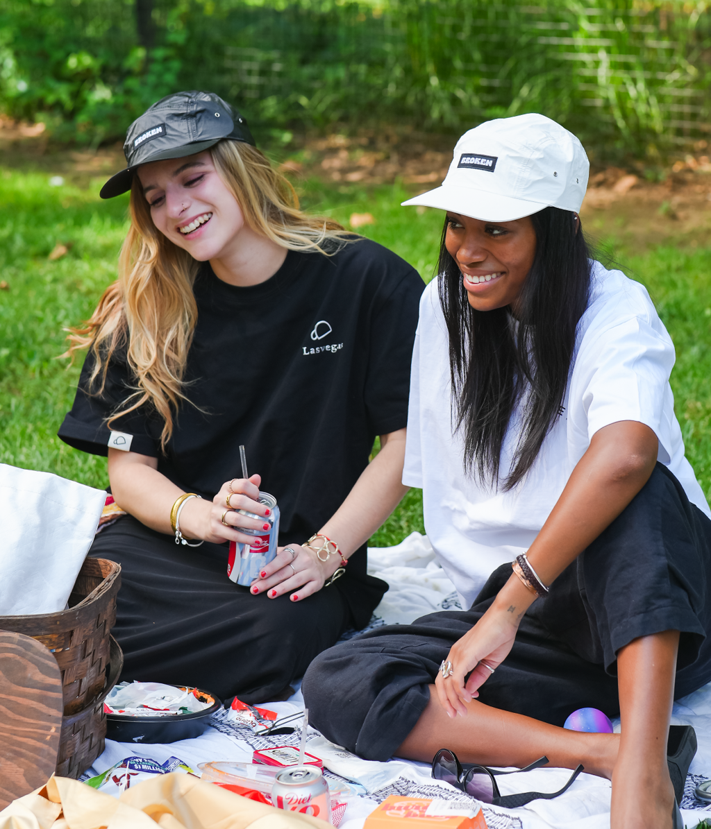 Broken Camp Cap – White