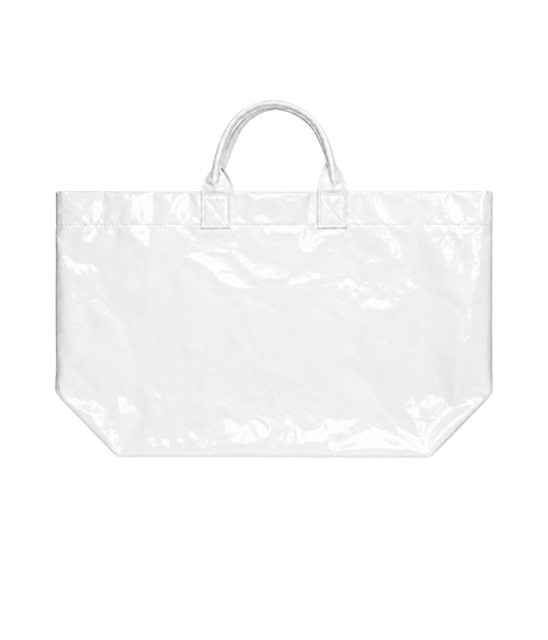 Broken Clear Tote - Red Logo