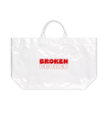 Broken Clear Tote - Red Logo