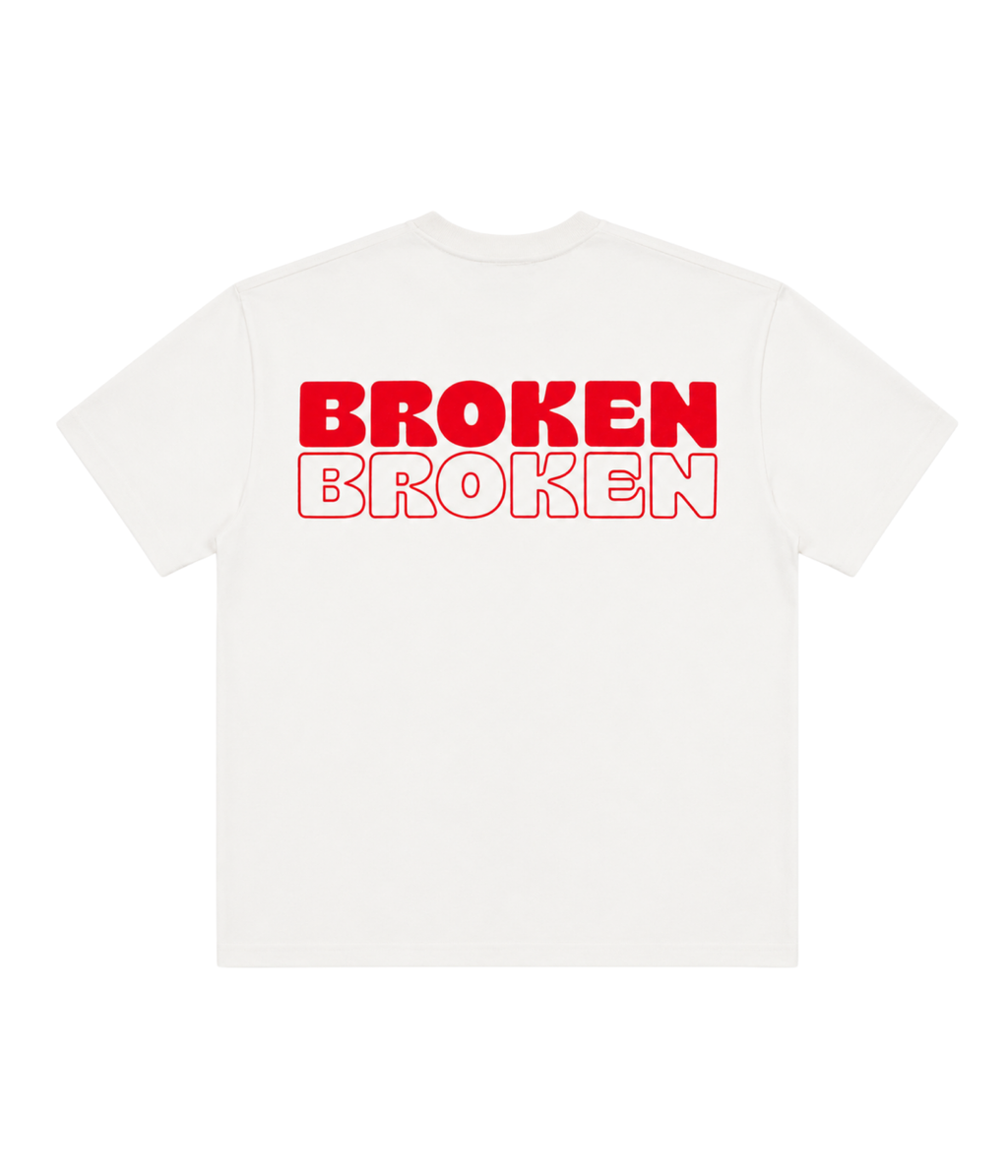 Broken Double Logo Tee