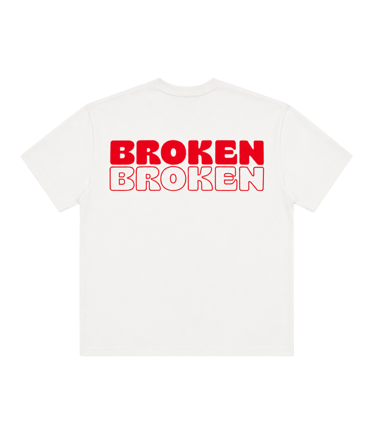 Broken Double Logo Tee