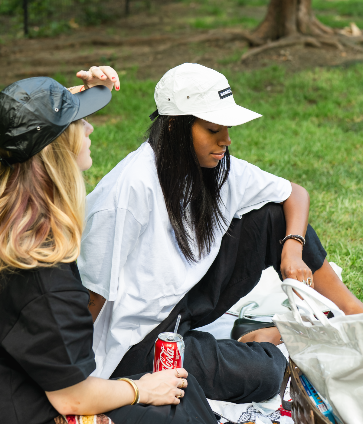 Broken Camp Cap – White